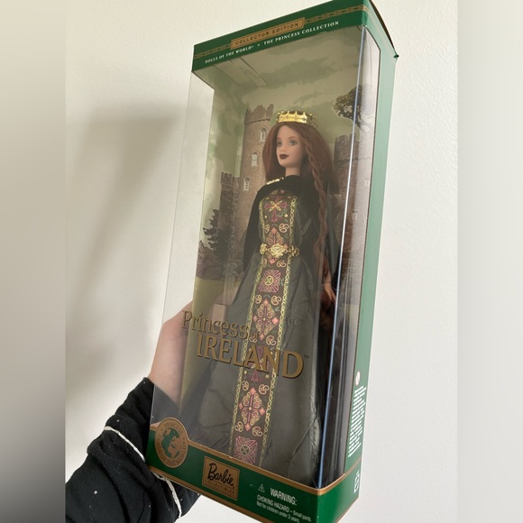 Barbie Dolls of the World The Princess Collection: Ireland Circa 2001 In Box - Picture 5 of 9